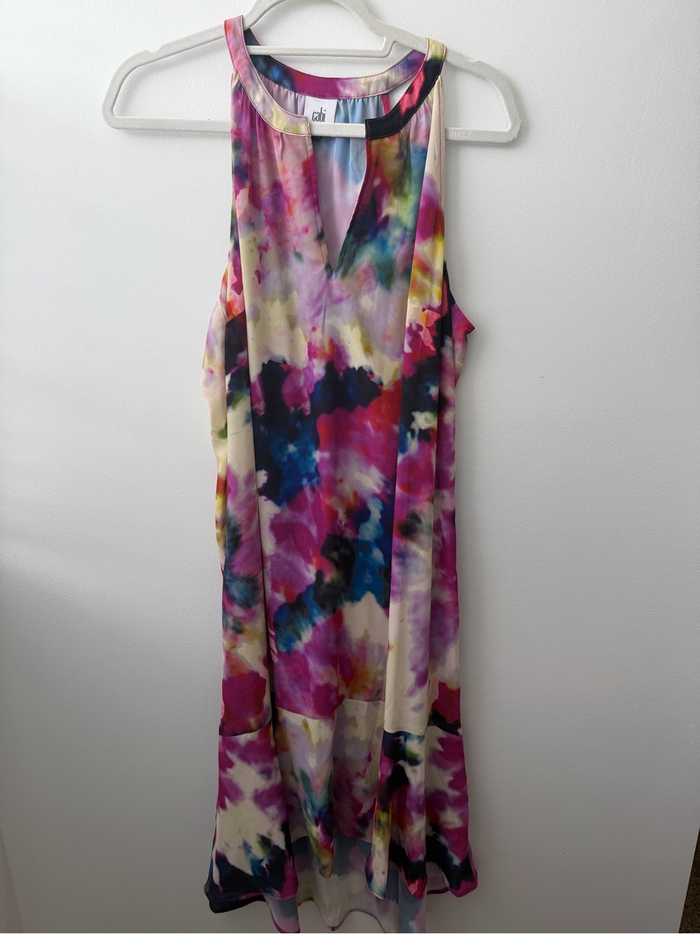 Cabi Sleeveless Multicolor Midi Dress